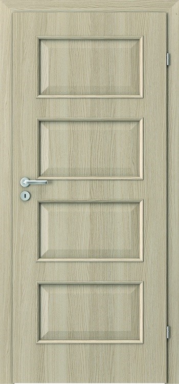 Lacne dvere PORTA+VERTE - AKCIA Lacn Interirov dvere PORTA Klasik CPL 5.1 - komplet dvere + zruba + kovanie