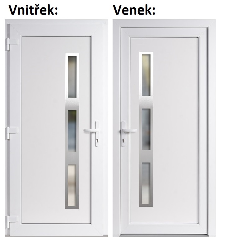 Plastov vchodov dvere Soft Venus Inox biele 98x198 cm, av
Kliknutm zobrazte detail obrzku.